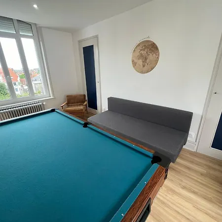 Jolie Maison - 6Pers Avec Billard, Cour, Garage Et Borne De Recharge * Boulogne-sur-Mer