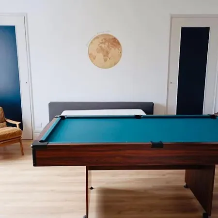 Jolie Maison - 6pers Avec Billard, Cour, Garage Et Borne De Recharge בולון-סור-מאר